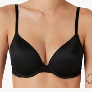 32 A Pink by Victoria secret black bra